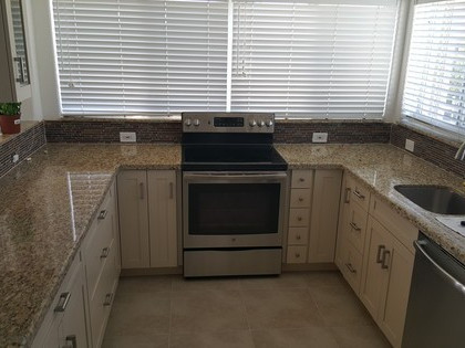 Kitchen renovation and granite counter tops