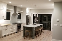 Kitchen remodel for Delray Beach, FL home with island and seating