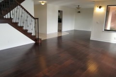 Entryway home remodeling and new hardwood floors