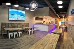 Commercial construction management in Boynton Beach for a modern restaurant