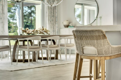 Dining room and kitchen island, home remodeling in Boynton Beach, FL