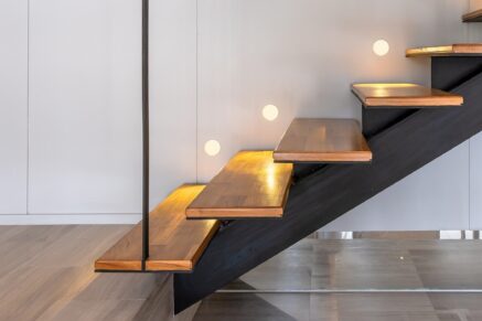 Floating Stair Installation